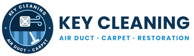 Key Cleaning and Restoration Services logo: air duct, carpet and restoration